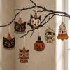 Trick or Treat Halloween Pumpkin Ghost Pendant Halloween Tree Hanging  Home Party Decor