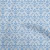 Cotton Flex Light Blue Fabric Damask Sewing Craft Projects Fabric Prints By Yard 40 Inch