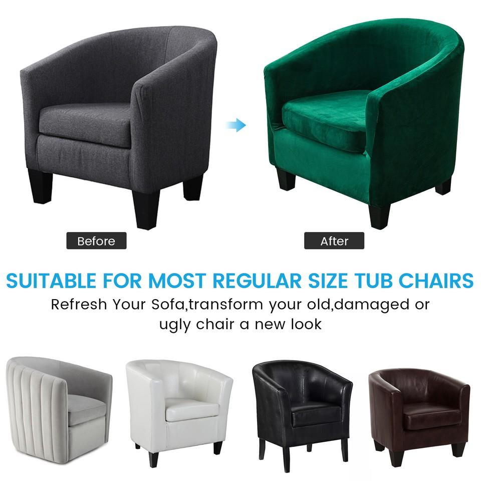 Stretch Armchair Cover Club Chair Cocktail Chair Sofa Covers Lounge Chair Chair Cover