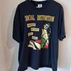 Social Distortion Somewhere Between Heaven And Hell Черная футболка S-5XL KH12951 Унисекс футболка