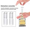 Clear Syringe Perfume Dispenser Accurate Refill Conversion Head Portable Mini Size for Perfume Lovers Sample Subpackage