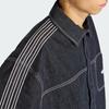 adidas Оригинальная рабочая рубашка с коротким рукавом из денима, лимитированная серия ко Дню святого Валентина, мужская рубашка KG6448