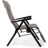 Chaise longue - DOMETIC - Gardina Lounger - Gris - Inclinable - Aluminium - Polyester SoftMesh