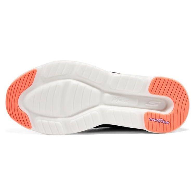 Skechers Кроссовки Go Run Max Air Cushion Удобные Универсальные Низкие Беговые Кроссовки Женские Сникеры Черно-Бело-Розовые 129496-BKPK