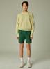 AGENT PEEK Agp Hemline V-Neck Knit Light Green