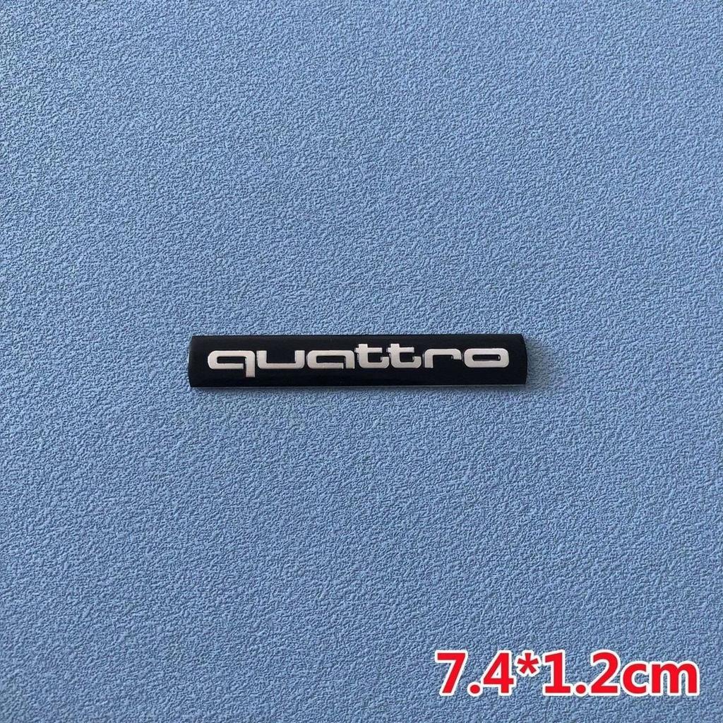 Car Badge Stickers Rear Trunk Side Fender Exterior Decorative Decal For s1 Sline Sport 8V 8P A3 B9 B7 A4 A5 Q3 Q5 A6 Q7 8L