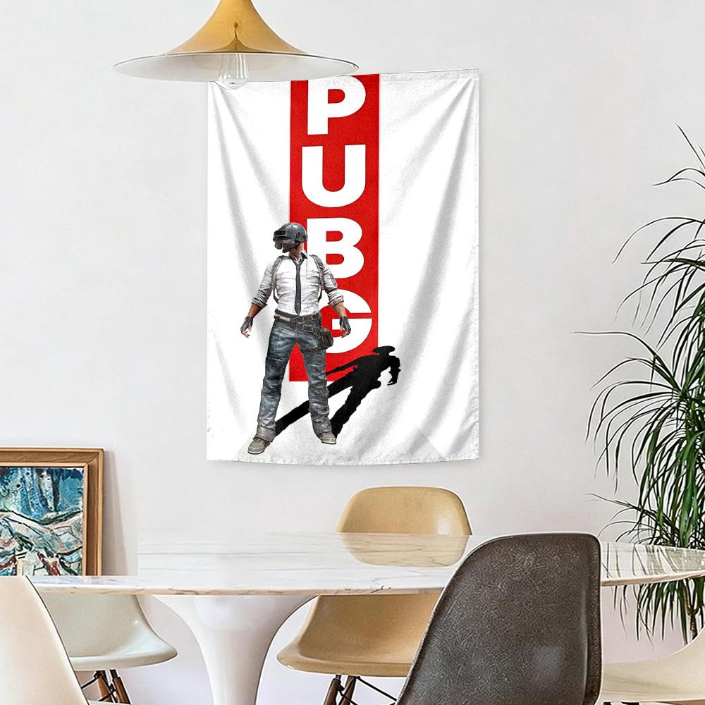 Pubg Mobile Wall Decor Tapestry Art For Pet Memorial Birthdaywedding Party Backdrop Family Gift
