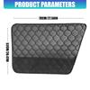 Набор из 2 двуслойных чехлов на двери автомобиля, защищающих от домашних животных, для собак. Устойчивые к разрывам и легкие в чистке. Идеально подходят для внедорожников и седанов.