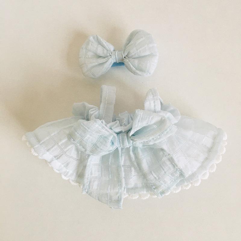 Cute 17cm Vinyl Plush Doll Outfits Blind Box - LaBuBu Pendant Dress Accessories