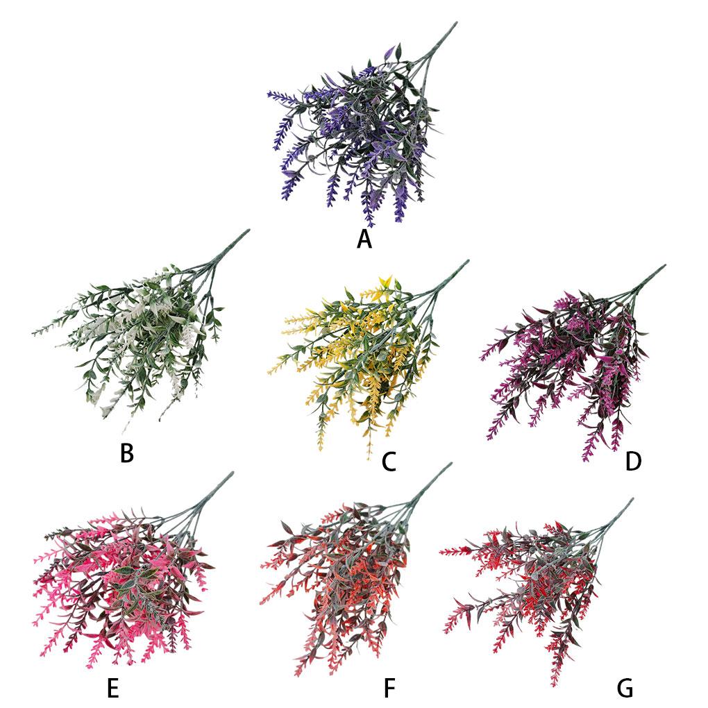 4 шт. Пластиковый искусственный цветок, не требующий особого ухода и с реалистичным внешним видом для любого декора цветы