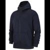 Zip-up Hoodie - Unspecified - Blue - Men's - Long Sleeves - Size XS To XXL