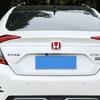 PLXI9 Car Front Hood Emblem Logo Rear Trunk Badge For Honda 2006-2025 Civic FIT HRV Vezel Avancier Accessories