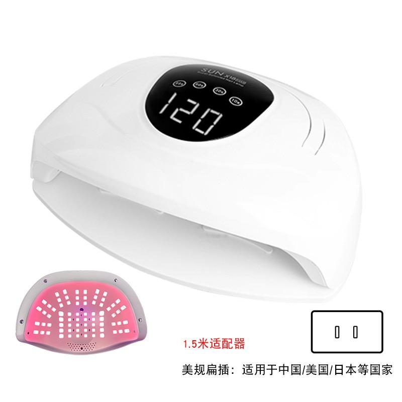 Лампа для ногтей SunX18 Max UV LED, 320 Вт, мощная сушилка с 72 красными светодиодами, для сушки гель-лака
