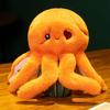 Simulation Octopus Pirate Plush Toy Cute Cartoon Girl Children Alien Doll Gift