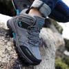 Men Winter Boots Plush Warm Hiking Shoes Man Outdoor Trainers Male Work Shoes Size 39-47