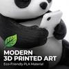 Funny Lazy Panda Figurine 3D Printed Animal Statue Phone Scrolling Desk Decor Cute Office Gift For Coworkers & Gamers