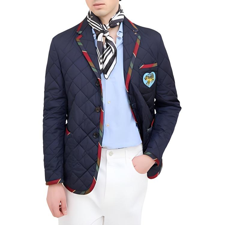GUCCI Jackets & Coats Men's Blue 468312Z729B4340