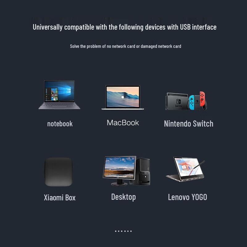 UGREEN USB 3.0 to Gigabit Ethernet Adapter (CN version)
