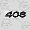 Car Sticker For Peugeot 2008 3008 4008 5008 107 407 308 408 508 307 301 405 208 207 206 Black Letter Emblem Metal Badge Decals