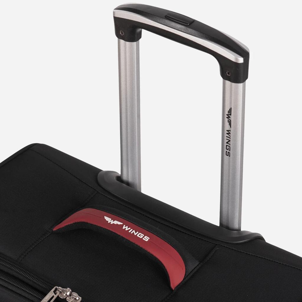 Dipper Wings 28" Black Large Softside Suitcase