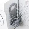 Large Foldable Laundry Basket Wall-Mounted Plastic Hollow Out Hamper Storage Basket Home Bathroom Dirty Clothes Toy Organizer