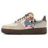Nike Air Force 1 Нескользящие Устойчивые к истиранию Низкие Скейтбордические кроссовки Унисекс Коричневые HQ3458-142(Команда181- )
