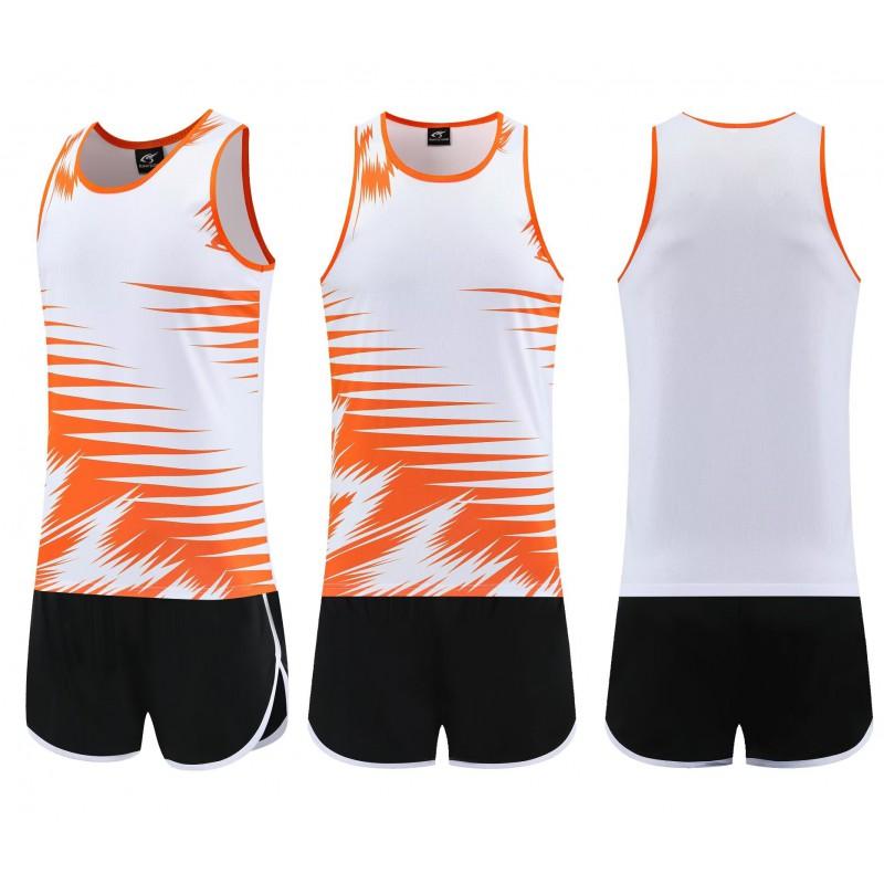 Men Women Track Suit Running Training Set Marathon Sports Gym Workout
