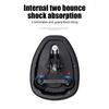 Saddle Seat Cushion Big Bum Wide Bicycle Seat Saddle Shock Absorption Waterproof Wear-resistant for Electric Scooter Vehicle