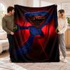 Flannel Fleece Blanket with Poppy Playtime Design, Soft Lightweight Throw for Bed Sofa Travel