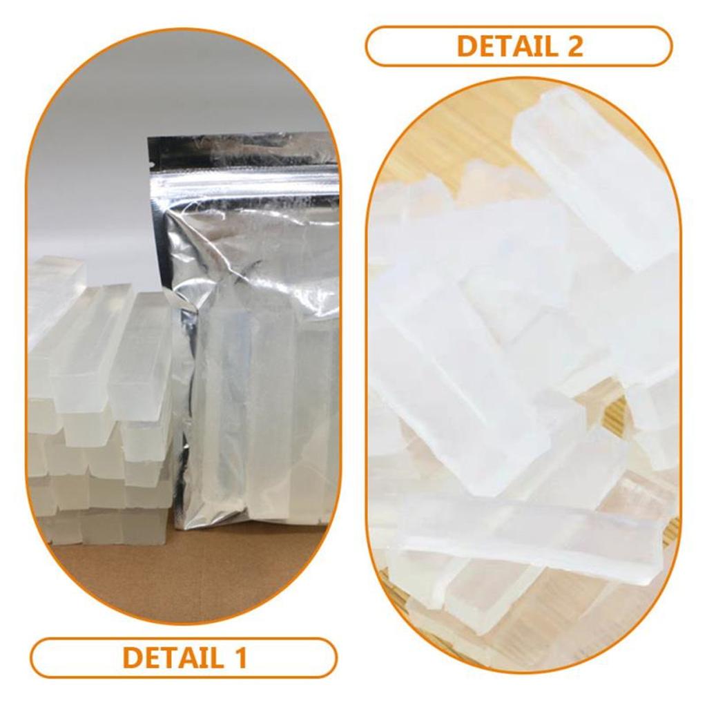 Bag Clear Glycerin Soap Base Organic Soap Making 250G Diy Handmade Vegan Soap Melt Pour Soap Base
