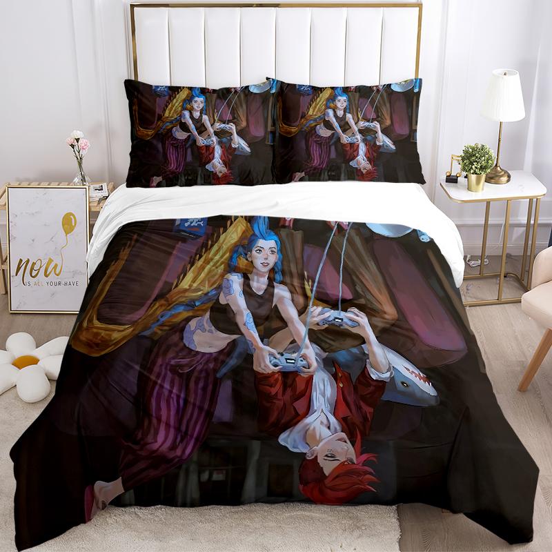 3Pcs Fantasy Girls Room Bedding Sets For All Sizes New 3D Printed Bed Cover Comforter Duvet Cover Pillowcase Bedroom Decoration