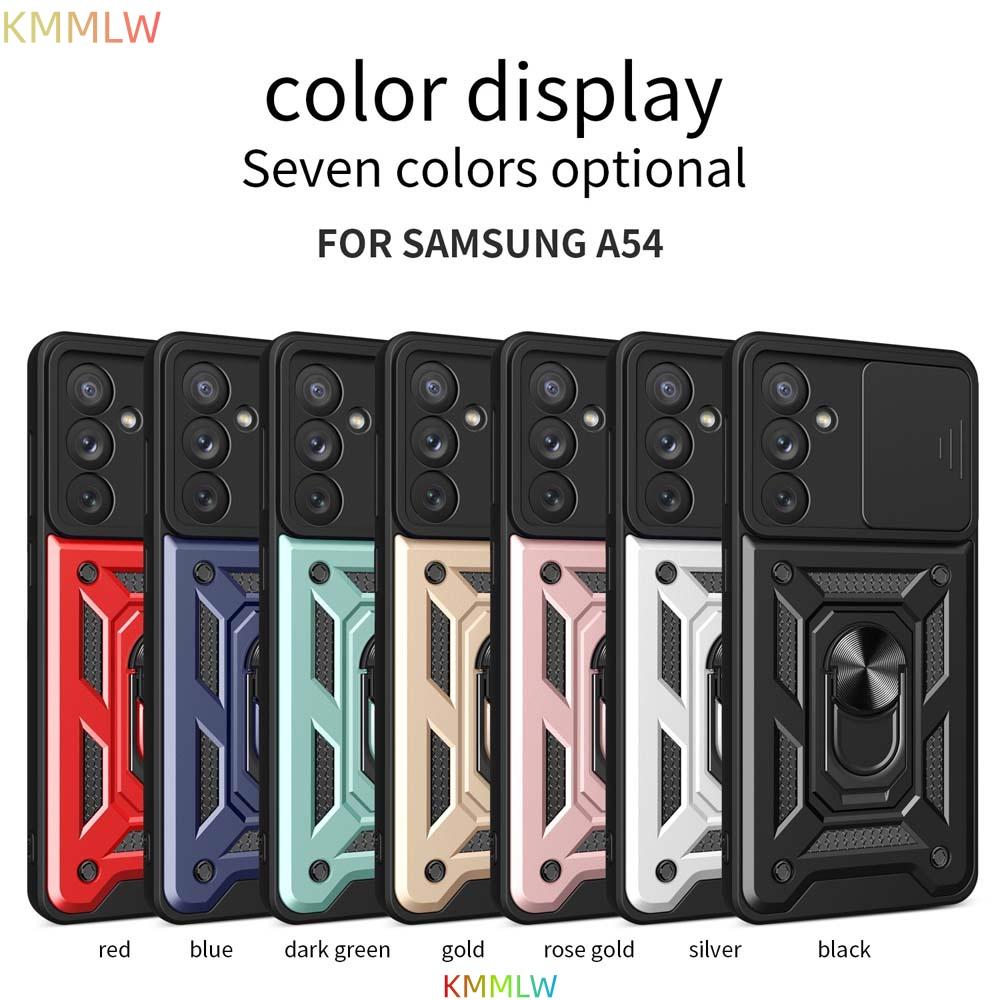 Бронированный чехол для Samsung Galaxy A14 A15 A16 A17 A04 A04S A05 A05S A06 A07 A54 A13 Чехол с держателем-кольцом Ударопрочный Чехол для защиты объектива