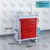 ABS Anesthesia & Infusion Multifunctional Rescue Trolley with Single/Double Door and Five Drawers