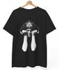 Aleister Crowley Shirt- Occult Black Magik 100% cotton  Unisex Tee