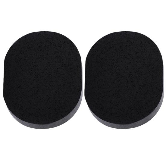 2Pcs Face Wash Sponge Portable Travel Reusable Lightweight Women Makeup Removal Facial Cleansing Gentle Exfoliating Pad Puff