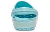Crocs Classic Clog Translucent Beach Ice Blue Sandals 205894-4S3