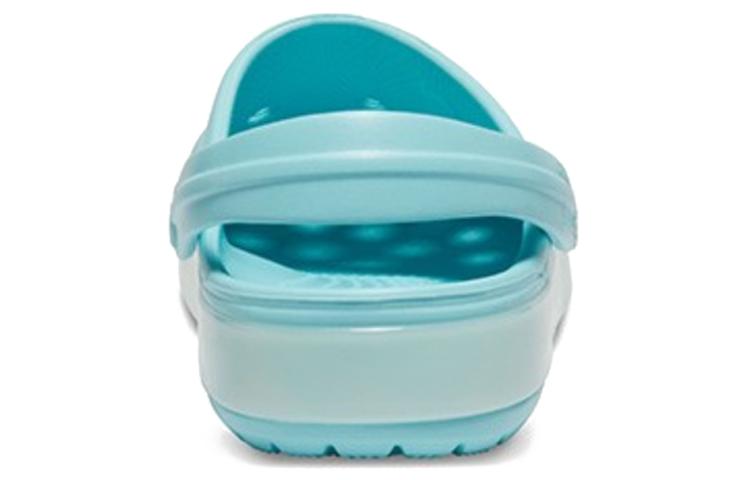 Crocs Classic Clog Translucent Beach Ice Blue Sandals 205894-4S3