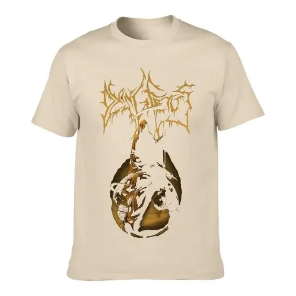 Футболка Dying Fetus Reaper 2024 Высокое качество Брендовая футболка Повседневная Короткий рукав Круглый вырез Модная С принтом 100% Хлопок