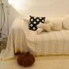 Nordic Instagram Style Sofa Cover Cloth Full Covered Four Seasons Universal Double Sofa Cover Double-Sided Available Cotton Thread Sofa Towel