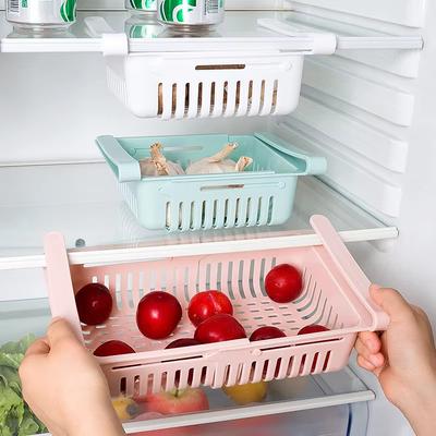 Органайзер для холодильника, ящик для хранения, креативный многофункциональный ящик для холодильника, полка для хранения фруктов, яиц, пищевых продуктов, пластиковый контейнер
