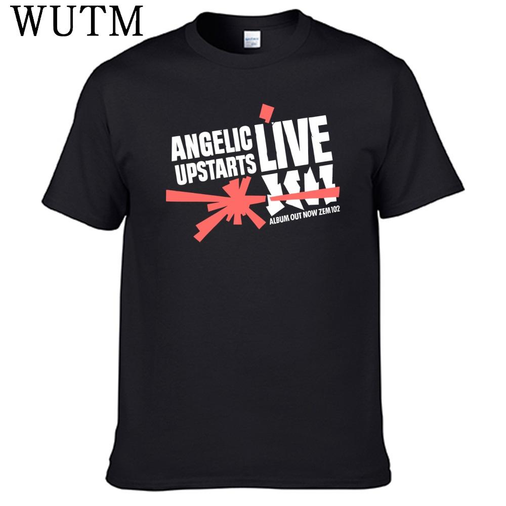 New Angelic Upstarts T Shirt 100 Cotton Men Shirt