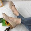 Туфли на мягкой подошве 2025 весна и лето новые универсальные на плоской подошве больших размеров туфли бабушки на толстом каблуке среднем каблуке вечерние фея туфли Дуду