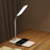 Светодиодная настольная лампа с беспроводным зарядным устройством и портом USB, ночник у кровати, сенсорная регулировка яркости, защита глаз для игр, чтения, дома