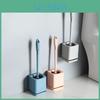 Bristle Toilet Wallmounted Brush Wikhostar Long Handled Toilet Brush Drying Holder For Bathroom Storage Bathroom Cleaning Brush