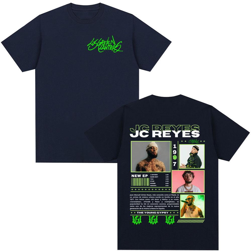 Rapper Jc Reyes Album Tour 2025 Graphic T Shirts Unisexs Women Hip Hop Fashion Tshirts Cotton Casual Oversized Tshirt Streetwear