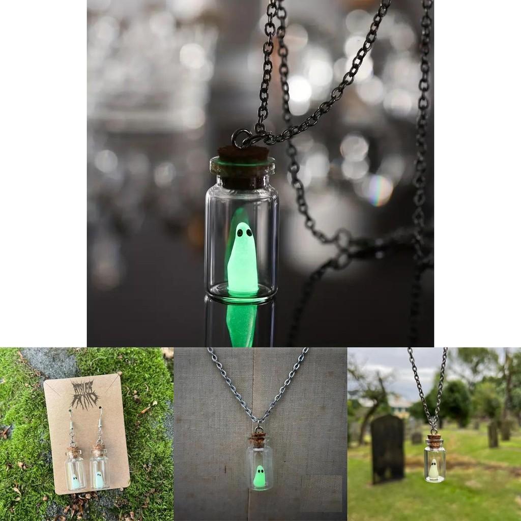 Fashionable Fun And Ghost Bottle Accessory Set Perfect For Halloween And Wear Everyday