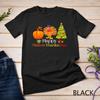 Holiday Happy HallowThanksMas Christmas Halloween Family Unisex T-shirt
