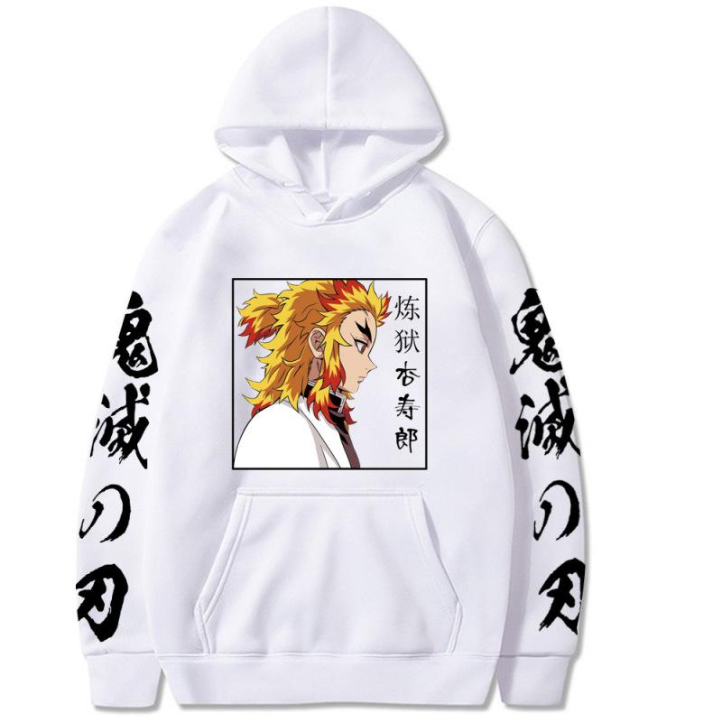 Толстовка, толстовка и худи с принтом Rengoku Kyoujurou для Ghost Slaying Blade Purgatory Xingshoulang