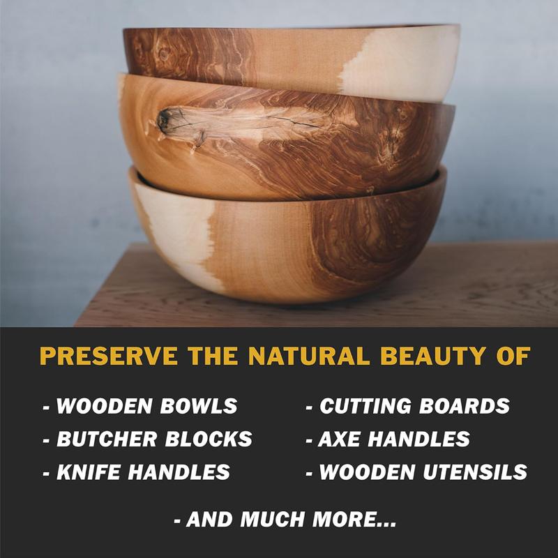 3g/25g/80g Wood Wax Oil Protective Food-Grade Wax Wood Cutting Board Wood Products Maintenance Deep Nourishing 6