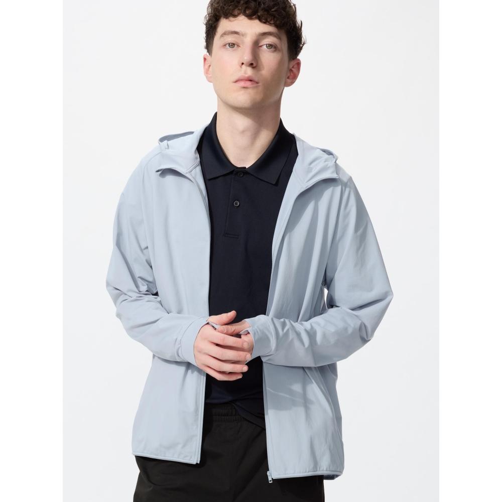 Uniqlo Парка с молнией Dry Ex Uv Cut